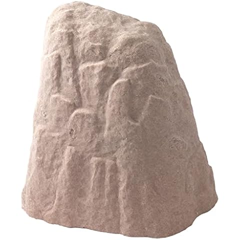 Emsco Group 2280 Natural Sandstone Appearance – Extra Large & Tall – Lightweight – Easy to Install Landscape Rock, Extra Large Cover