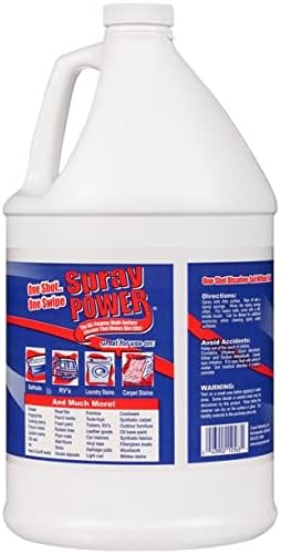 Miniatura 6 de Crown Spray Power - Limpiador multisuperficie multiuso, 1 galón, esencial para ayudar con los desordenes  Disuelve la mayoría de suelos y manchas