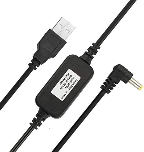 Baolongking USB 5V to DC 12V Power Cable, DC Voltage Adapter, Black, Compatible with Spot and New Echo (3rd Gen)
