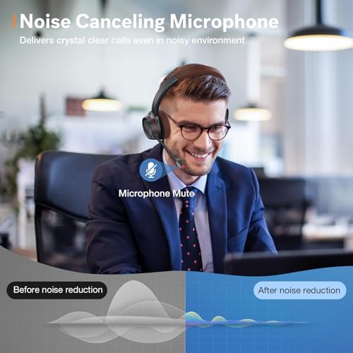 Auriculares Bluetooth 5.2 con cancelación de ruido y 40h de autonomía MAIRDI 2