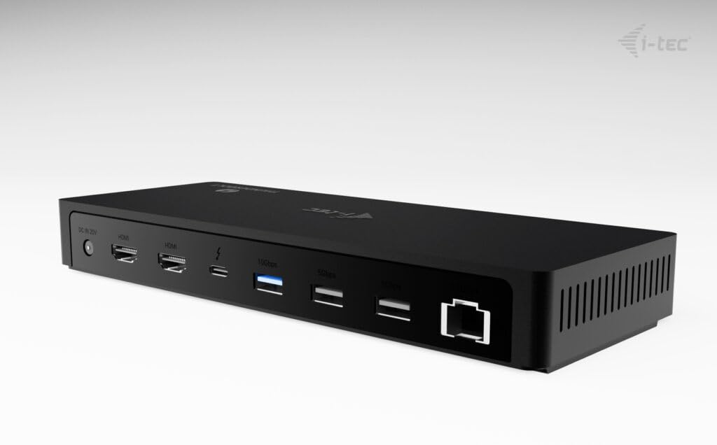I-Tec Dockingstation - UsB-C / Usb4 / Thunderbolt 3 / Thunderbolt 4 / Thunderbolt 5 (tb4tripledockpd)