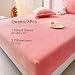 MorroMorn Luxury Plush Fleece Fitted Sheet Sets with 20" Deep Pocket for Thick Mattresses 360° Snug Fit Non-Slip, Ultra Soft 3-Piece Bedding Set Cozy Warm for Cold Sleepers (Pink, Queen)