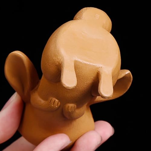 Lapin de décoration en sable violet pour statuette de thé, cadeau idéal - 6