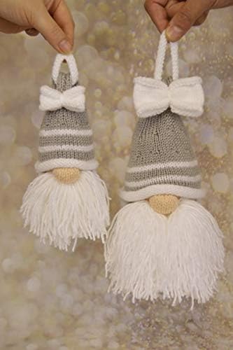 Knitting Pattern Leaflet - Festive Decor Santa from Knitting by Post A5 UK Leaflet - UK Knitting Pattern