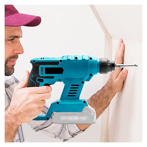 TEMSOOM Kompatibel mit Makita 18 V Akku kabelloser Elektro-Bohrhammer Profi Holz Stahl Keramik Bohren Elektrowerkzeug… – Bild 8