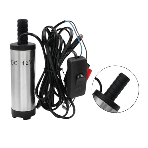Mini pompe inox 12V pour transfert de carburant diesel et eau