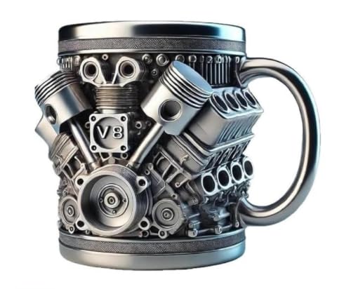 FLYSENN V6 Engine Coffee Mug