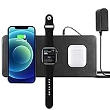Dispositivos compatibles Compatible con iPhone 12 Pro, iPhone 12 Pro Max, iPhone 12 mini, iPhone 12, iPhone 11 Pro, iPhone 11 Pro Max, iPhone 11, iPhone SE (segunda generación), iPhone XS, iPhone XS Max, iPhone XR, iPhone X , iPhone 8, iPhone 8 Plus; Apple iWatch Series SE / 6/5/4/3/2/1 y AirPods Pro, AirPods con estuche de cargador inalambrico.