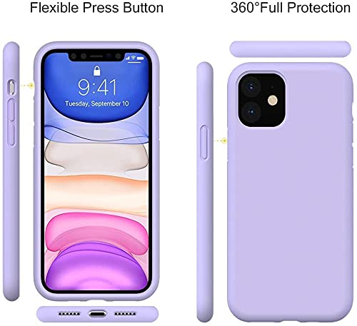 Image of VONZEE Anti Scratch Semi Translucent Cover for iPhone 11 Case, Premium PC + TPU Phone Cases Drop Proof, Slim Anti Yellowing Never Yellowing Shockproof