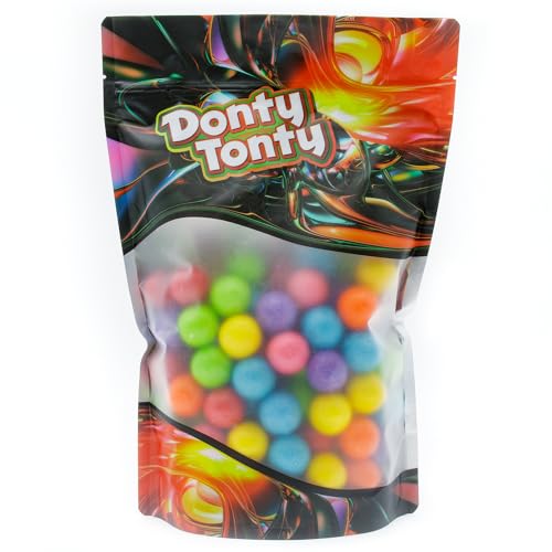 GUMBALLS for Machine Refill 2 lb – Bulk Bag of LARGE Gum Balls, 1 Inch, Assorted Fruit Flavored Bubble Gum