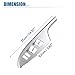 uxcell Front Left Driver Side Master Power Window Switch Bezel Interior Door Armrest Panel Trim Cover No.7423202C00B0 for Toyota Corolla 2009-2013