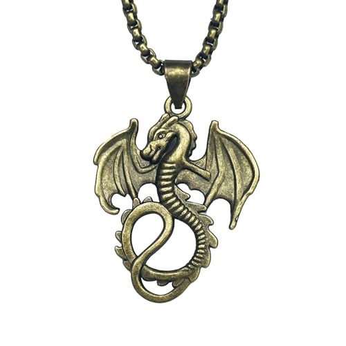 Mal Descendants Costume Descendants Accessories Maleficent Dragon Descendants Jewelry Necklace Measures 24 Inches Bronze