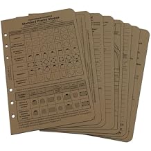 Rite In The Rain Weatherproof Tactical Reference Card Set, 4.625" x 7", Tan Sheets No. 9200T-R