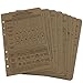 Rite in the Rain All Weather Tactical Reference Card Set, 4 5/8" x 7", Tan Sheets (No. 9200T-R)