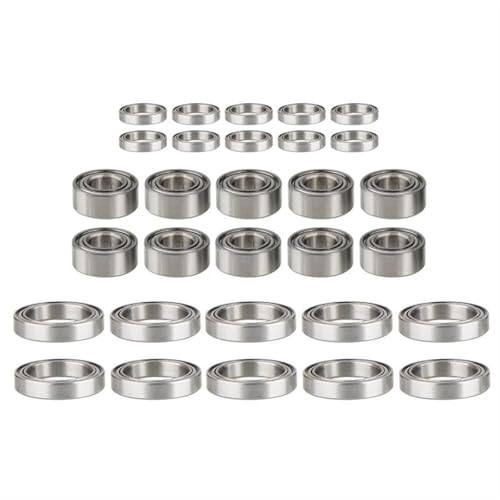 Roulement a bille pour ZD DBX-10 10421-S | Jeu de 30 pièces en acier pour voiture RC 1/10