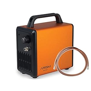Airbrush Kompressor Anest Iwata Sparmax ARISM Mini Oranje