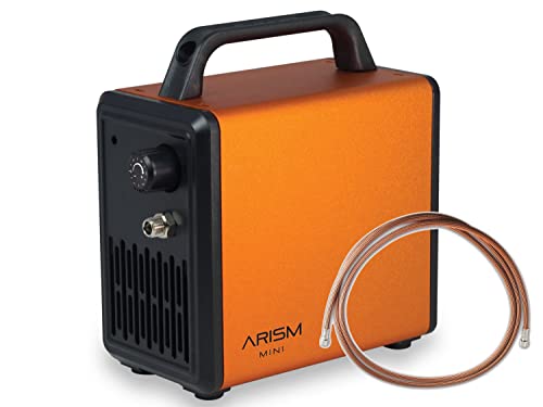 Airbrush Kompressor Anest Iwata Sparmax ARISM Mini Oranje