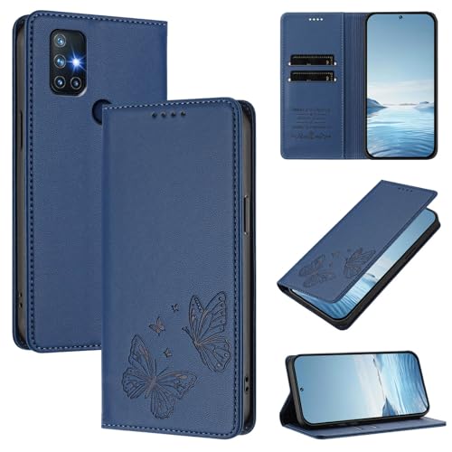 �X�}�z�P�[�X �Ή��@�� for OnePlus Nord N10 5G�yRFID�u���b�N�z�y�J�[�h�z���_�[�t�����z �}�O�l�b�g�J�� �X�^���h�@�\�t���zBlack