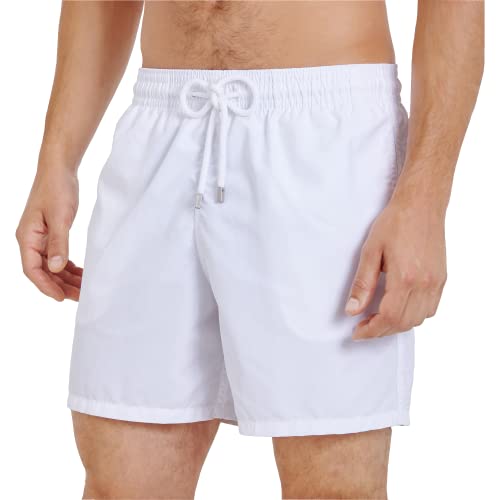 Men Swim Trunks Solid4