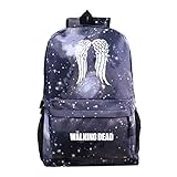 Piatek Teens The Walking Dead Backpack-Students Wear Resistant Bookbag Waterproof Canvas Casual Daypack for School