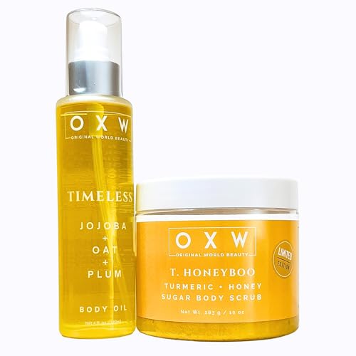 OXW Beauty Body Oil & Scrub