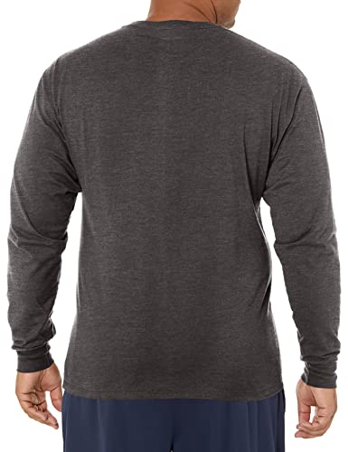 Image of Champion Men's Long Sleeve T-shirt, Classic T-shirt for Men (Reg. Or Big & Tall)