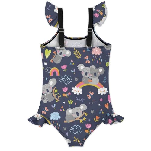 Image of Girls One Piece Swimsuit Swimwear Bathing Suits 3-12 Years