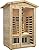 LTCCDSS Outdoor Infrared Sauna 2 Person | Far Infrared Sauna, Canadian Hemlock, Withstand Outdoor Temp -5?-104?| Low EMF Sauna Room for Home-9 Low EMF Heaters-Chromotherapys-Bluetooth Speakers