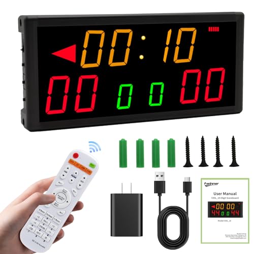 F-Winner Portable Scoreboard with Shot Clock