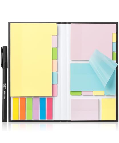 Image of Mr. Pen- Transparent Sticky Notes Set, 380 Pack