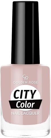 Golden Rose City Color Nail Lacquer No: 14 - Parlak ve Uzun Süre Kalıcı Oje 10.2 ml