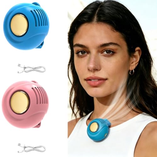 Ventilador sin aspas portátil con pinza y ajuste de 3 velocidades para bolsa 3