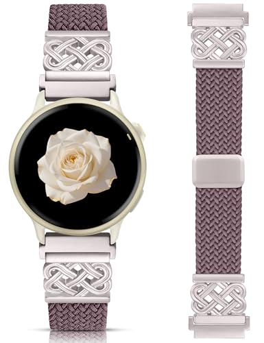 Minyee 20mm ���C�ґg�i�C�����o���h Garmin Vivoactive 6/Vivoactive 5/3/3 �~���[�W�b�N�u���X���b�g ���f�B�[�X �h���b�V�[�P���g�e���X�g���b�v Venu Sq 2/Forerunner 55/165/245/