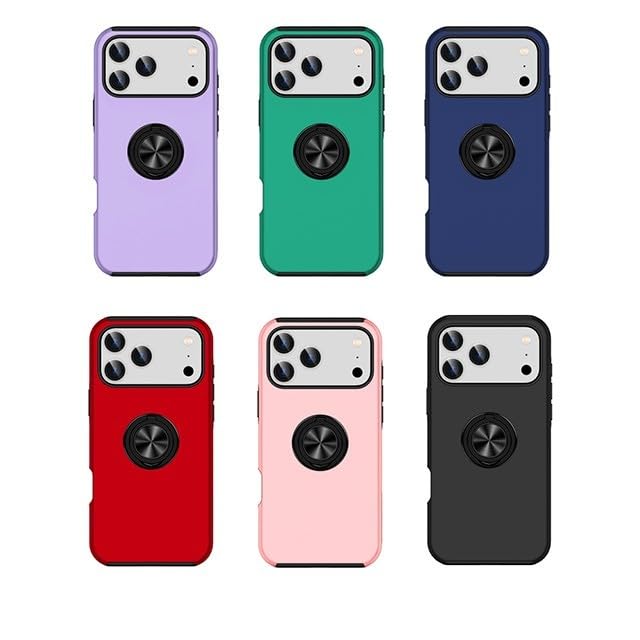 Coque silicone iPhone 17 Pro violet finition rigide haut de gamme - 5