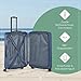 Travelite 4-Rad Hartschalenkoffer groß 96 Liter, Gepäck Serie Bali: ABS Hartschalen Trolley mit TSA Kombinationsschloss, 77 cm