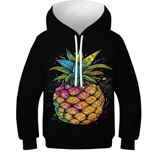 Hoodie drôle jacquier à manches longues, le cadeau idéal pour fille et garçon