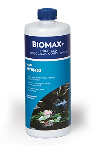 Atlantic Water Gardens 5BM+32 WTBM32 Enhanced Biological Conditioner, 32oz, clear