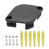 CADUFUELLY Adatto per Ryobi 18 V 24 V e 40 V RY40210 RY40210A Robin's seconda generazione erba testa tagliaerba Weed Eater Bladed Head String Trimmers (1 * copertura+6 * testa lama + 4 * dado