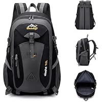 Genérico Mochila senderismo 40l impermeable, ligera y cómoda,