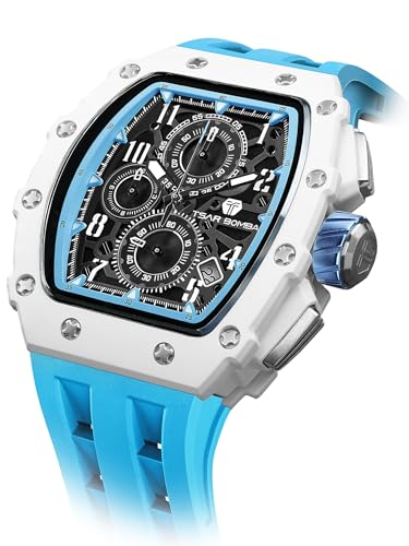 Image of TSAR BOMBA Mens Watch for Men Waterproof Men's Wrist Watches Gift for Men