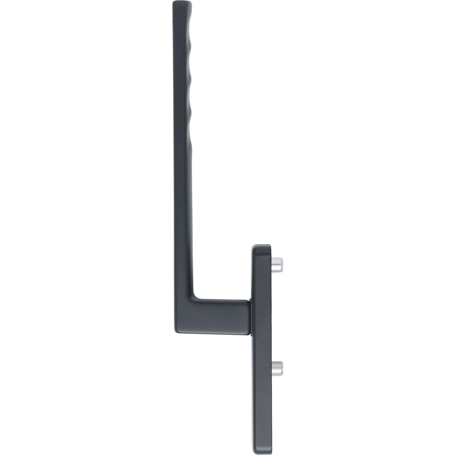 HOPPE Toulon 11668994 Lifting Sliding Door Handle Exterior PZ, Length 253, Aluminium Matte Black