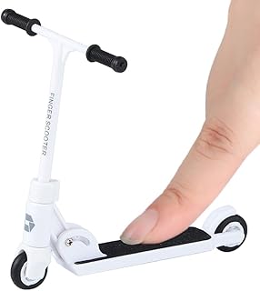 Fangxuee Patinete de Dedo para Niños, Patinete de Dedo con Pedales, Coche de Juguete de Escritorio, Coche de Juguete