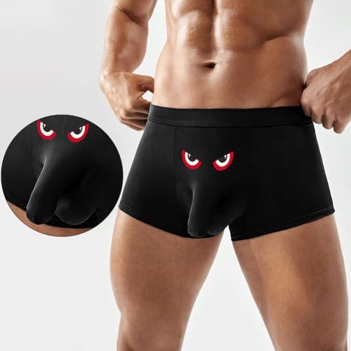 Men's Elephant Trunk Underwear Bulge Ball Pouch Boxer Briefs Sexy Elephant Underpants2