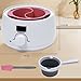 fisca Chocolate Melting Pot Candy Melter with Temperature Display and Adjustable Temperature,Dip,Drizzle & Decorate Strawberries, Cake Pop and Chocolates，Ideal Kitchen Gadget