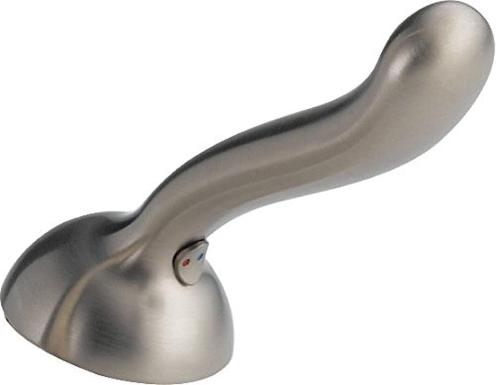 Faucet RP46748SS Single Metal Lever Handle with Button and Set Screw, Stainless