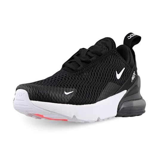 Nike Air Max 270 (PS) Chaussures de Running Compétition, Noir (Black/White/Anthracite 001), 30 EU