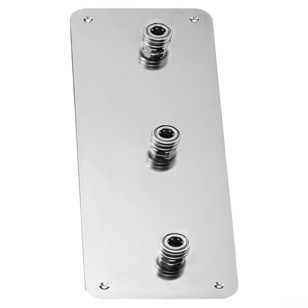 Organizador Boquillas Espuma para acero Inoxidable Plateado Organizador