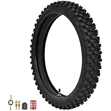 Trkimal 70/100-17 Front Tire Inner Tube Assembly Tyre for Motocross Off Road Dirt Pit Bike 70/100-17