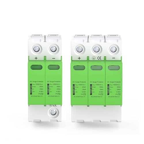 Protection surtension 1000V DC parafoudre 3P pour éviter les pannes d'onduleur solaire