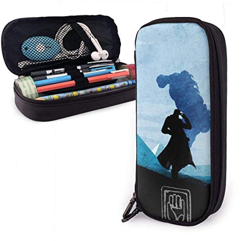 Preisvergleich Produktbild Federmäppchen Großraumspeicher Stift Bleistiftbeutel Schreibtisch Organizer Tragbarer Taschenhalter mit Reißverschluss - JoJo's Bizarre Adventure Kujo Jotaro